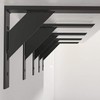 Heavy Duty Shelf Brackets 2 Pack 18" x 10" x