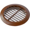 Vent Systems - Pack of 2-4'' Inch Brown Soffit Vent