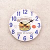 Akizuki Boeki HW20A111 Best HAMBURGER in Town, Antique MDF Wall