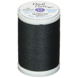COATS & CLARK S910-0850 Dual Duty XP General Purpose Thread, 250-Yard, Charcoal