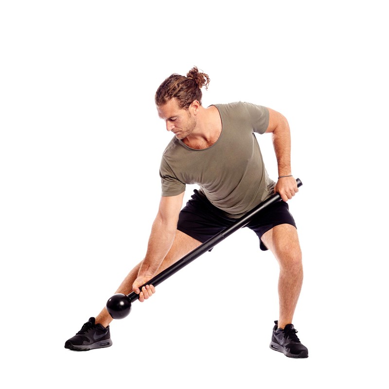 Retrospec Steel Macebell 5 to 30lbs for Men & Women