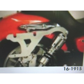 ROADKROME   CHROME REMOVABLE SADDLEBAG MOUNTING KIT KAWASAKI MEANSTREAK 15+1600