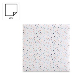 hama Germany Confetti Memo Album for 200 Photos with a Size of 10x15 cm
