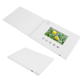 Ejoyous Video Greeting Card, Video Brochure Electronic Greeting Card with LCD Colour Display and USB Port for Birthday, Anniversary, Holiday, Christmas, Christmas (4.3 Inches)