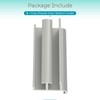 Shuisen Sliding Shower Door Bottom Guide for Glass Sliding Doors,