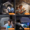 Adjustable LED Desk Lamp Reading Light with Clamp Metal Swing