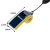MIKASA PUL-NBY International Volleyball Federation (FIVB) Whistle, Palmaster, Navy/Yellow