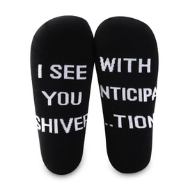 JNIAP 2 Pairs Novelty Horror Movies Fans Socks R Horror Picture Show Inspired Gift Musical Film Fans Gift (R Horror Picture Socks)