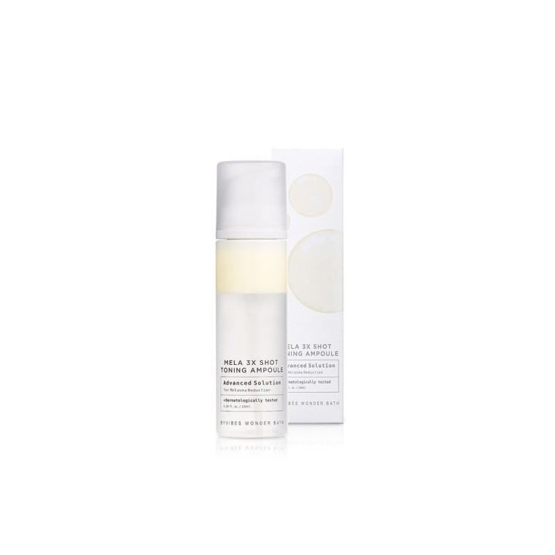 Jo Sung-ah Wonder Bath Mela 3X Shot Toning Ampoule 130ml
