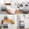 SunBlue : 75L Large Collapsible Laundry Hamper - Convenient Handles,
