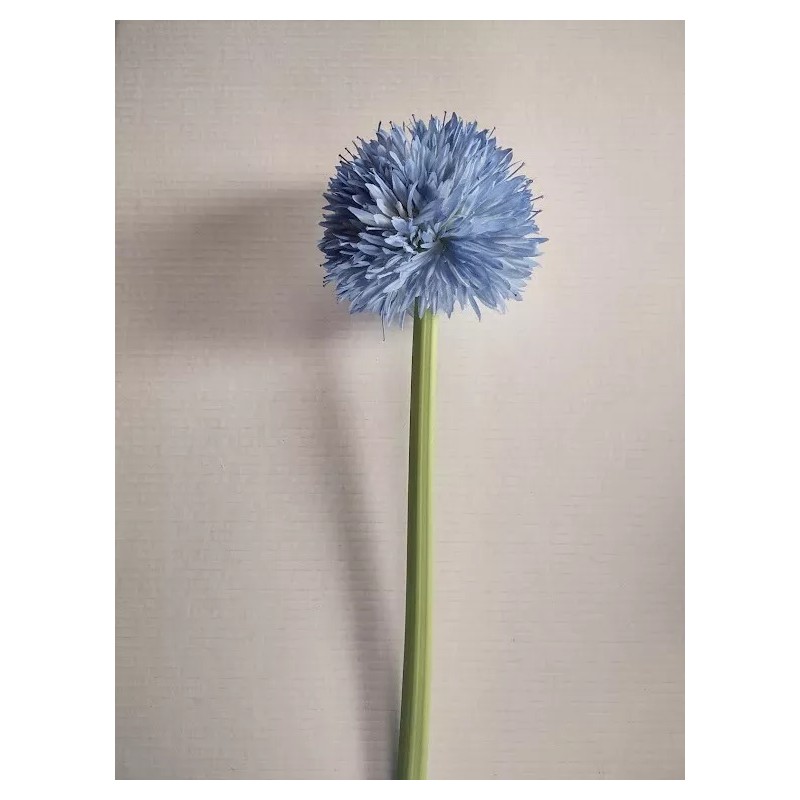 Nearly Natural Artificial 26" allium stem BLUE