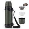84oz/2.5L Large Coffee Thermoses for Travel Stainless Steel Large Flask