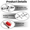 Universal Key Control Cabinet Key, Pack of 2 4-Point Key
