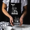 Sugeru® Darth Vader Hot Dog Pattern Cooking Apron with 2