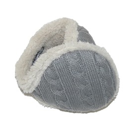 Women's Cable Knit Ear Warmers, Red