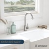Stainless Steel Cold Water Kitchen Sink Faucet Brushed Nickel Bathroom