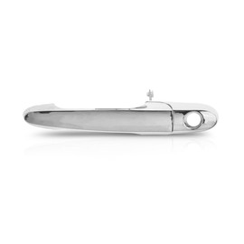 Door Handle for Pontiac Solstice 2006 2007 2008 2009 Driver Side | Exterior | Front | Chrome | with Key Hole| Trim: All Submodels