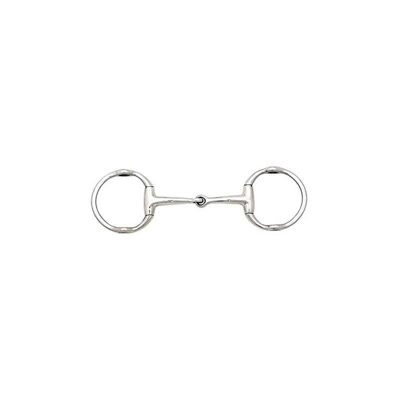 Shires Hollow Mouth Loose Ring Snaffle-As supplied 4 1/2"