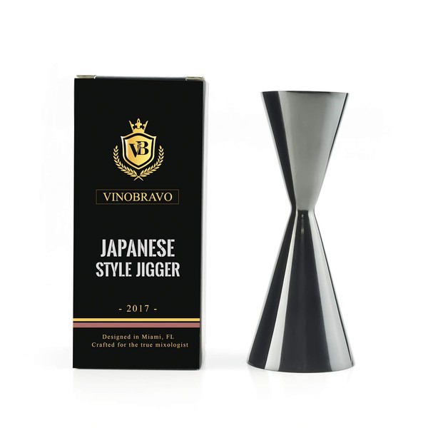 Premium Japanese Stainless Steel Slim Double Cocktail Bar Jigger by