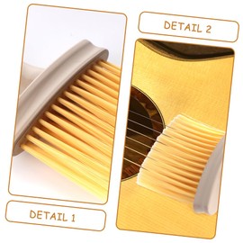 2 Pcs Piano Cleaner Guitar Cleaning Brush Musical Instrument Cleaning Tool Violin Care Tool String Cleaning Brush for Cello Viola Double Bass Ukulele Drum Set