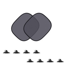 2 Pcs Car Window Shades Universal Car Window Shades with Suction Cups for Baby Kids Pet Protection