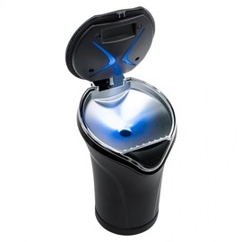 YAC Car LED Ashtray Black PF-339