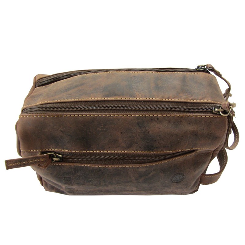 Greenburry Vintage Toilet bag Leather 23 cm