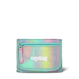 ergobag Neck Pouch, Mini Wallet with Change Compartment, Viewing Window for Girls and Boys, ZauBärwelt - Mint
