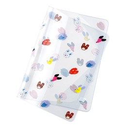 Hobonichi Techo Accessories Keiko Shibata: Cover on Cover [A5/for double covering] Dog Ears Fluttering in the Wind