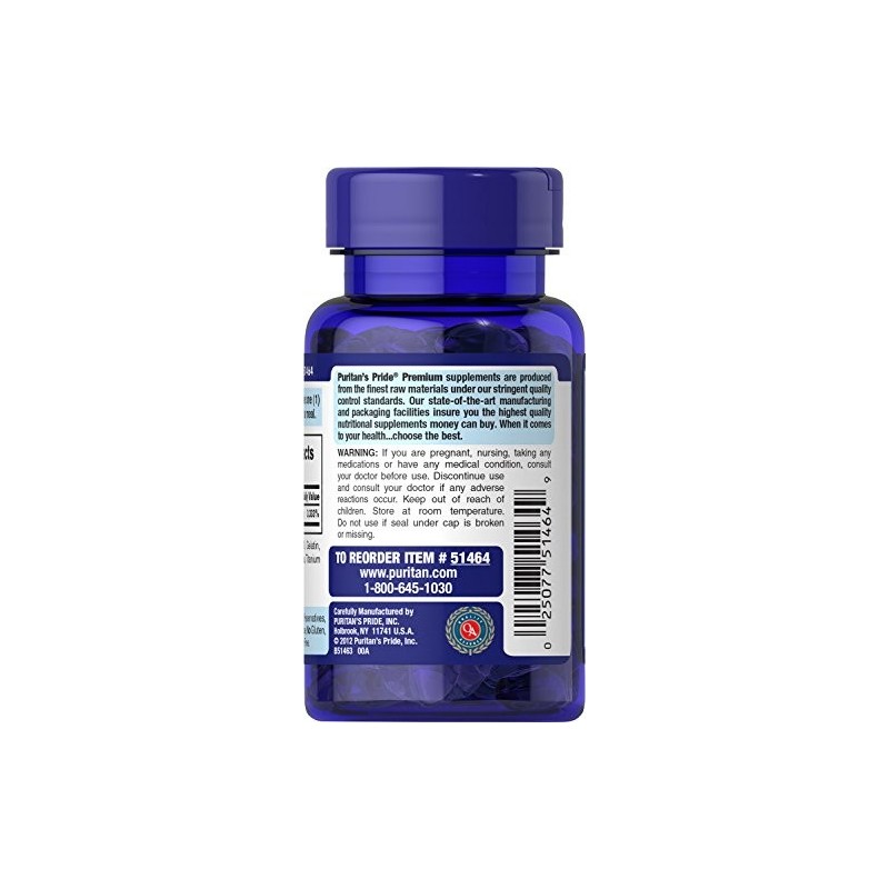 Puritan's Pride Biotin 10,000 Mcg 50 Softgels
