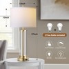 QiMH Lamps for Bedrooms Set of 2, Touch Control Table