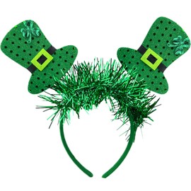 St Patricks Day Hats Headband St Patricks Day Headbands for Women St Patricks Day Hair Accessories