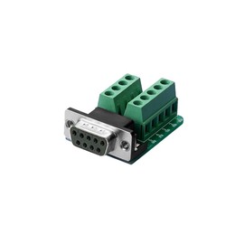 euroharry RS232 D-SUB DB9 Female Adapter to Terminal Connector Signal Module