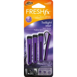 Armor All 18545 1 Pack FRESHfx Car Air Freshener Vent Stick (Twilight Mist, 4 count)