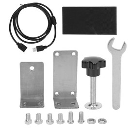 ASHATA USB-Handbremsenhalterung, 64-Bit-USB-Handbremse für SIM-Rennspiele, Handbremsenhalterung für G27 G25 G29 T500 T300 PC, Plug-and-Play-Zubehör für PC-Rennspiele