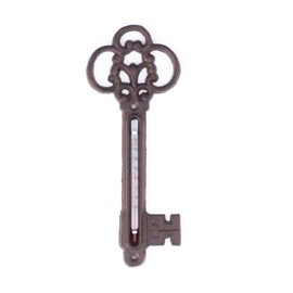 Antikas - Thermometer - Outdoor Thermometer as Key - Temperature Meter - Garden Thermometer