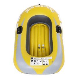 xctopest Kayak, Inflatable Boat PVC Airtight and Wear Resistant Heavy Duty Easy to Fold Inflatable Practical Secure, Canoes Suitable for Marine Sports