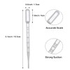 Syolee 20 Pcs Transfer Pipettes 3ml Disposable Dropper for Transferring