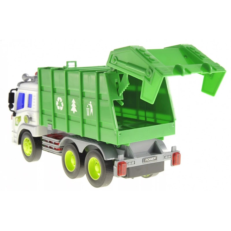 Unbranded Recycling Garbage Toy Truck with Lights & Sound