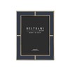 BELTRAMI Cornice portafoto blu zaffiro oro foto 15 x 20