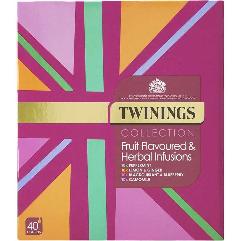 Twinings Infusions Selection Variety Gift Set (40 Teabags)