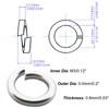 Fajoeda Pack of 100 Spring Washers M3, A2 V2A Stainless