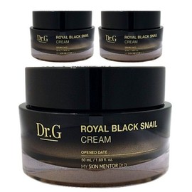 Dr.G Miracle House Dr. G Royal Black Snail Cream Snail Cream 50ml 3pcs 441777 / 미라클하우스 닥터지 로얄 블랙 스네일 크림 달팽이크림 50ml 3개 441777