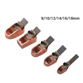 Luthier Tools, 5pcs finger plane cutter in different sizes Wood Planer Hand Plane with curved sole for DIY violin, viola, cello, and other wood instrument (Rose Gold)