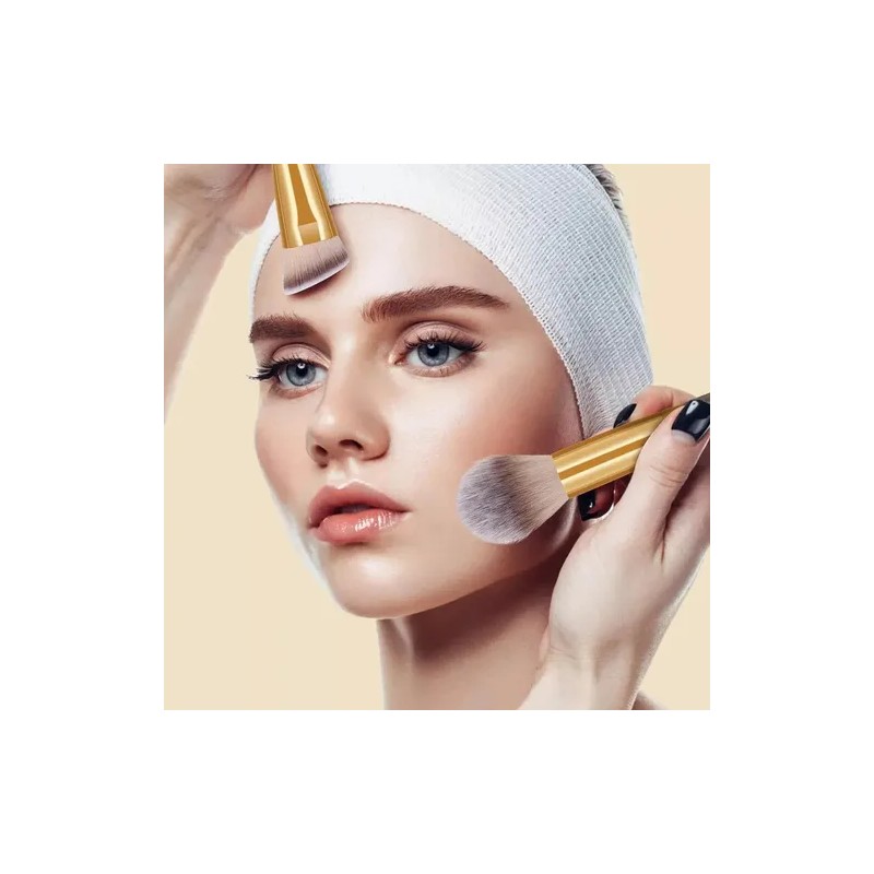 Set 25 Brochas De Maquillaje Profesionales Alta Calidad