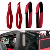 Soft Top Tie Down Straps for Jeep Wrangler Jk,Adjustable Soft