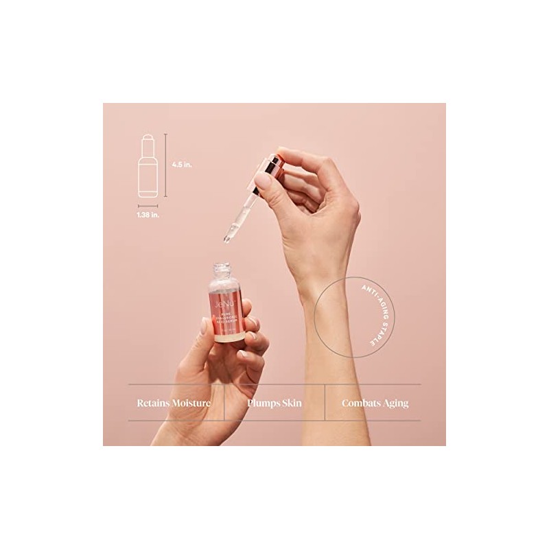 JeNu Pure Hyaluronic Acid Serum, 1 fl. oz.