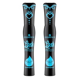 essence Lash PRINCESS false lash effect mascara waterproof (Negro, 2 Unidades)                                                                        