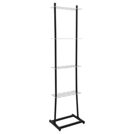 QUSKLISU Champagne Glass Holder, 4 Tiers Champagne Rack 32 Champagne Glass Stemware Rack 44.09 Lbs Capacity Wine Glasses Stand Acrylic Champagne Wall Stand for Wedding, Birthday, Party, Bars