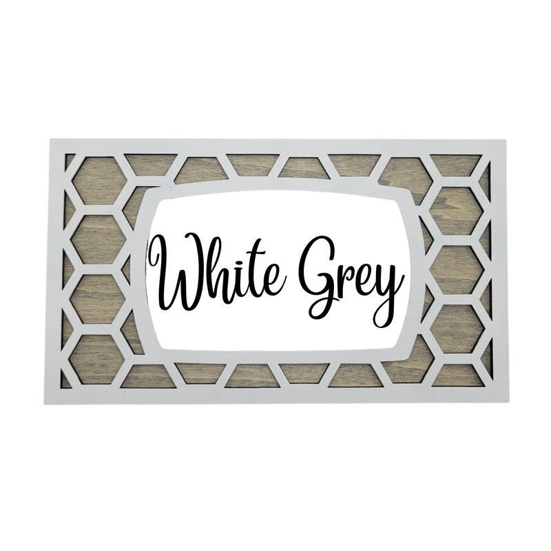 Thermostat Wall Plate Cover compatible with Honeywell Home RTH7600D, Honeycomb